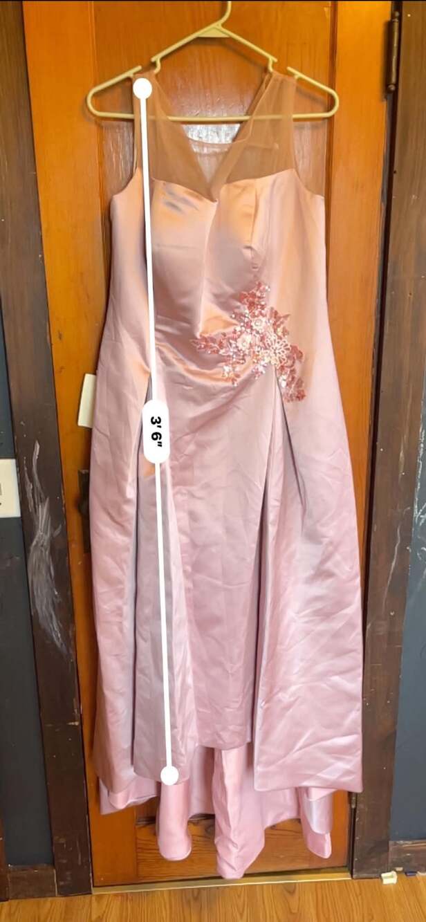 TS Couture Pink Evening Dress